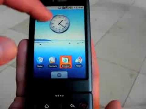 G1 - Eric from HTC (formerly of Phonescoop) gives Doug a hands-on tour of the new T-Mobile G1 Google Android phone live at the launch event in NYC. Get a first lo...