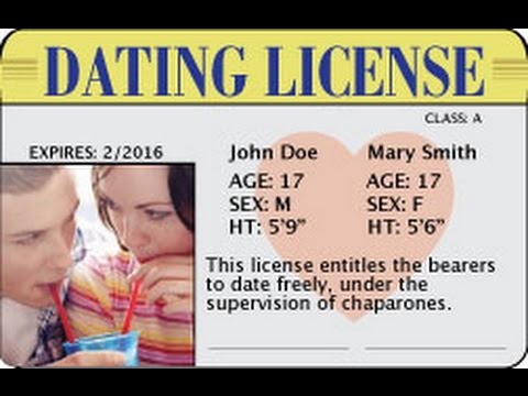 Activist Mom Thinks Teens Need State Issued License To Date