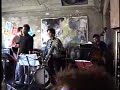1993, the paradise lounge in sf, the band is planet good, comprising john schott-guitar, scott amendola--drums, jessica jones-sax, joe karten-trumpet, and trevor dunn on bass.
here they play a tim berne tune called 