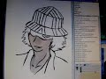Drawing Kisuke Urahara for machineman4