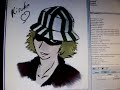 Drawing Kisuke Urahara for machineman4