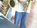 duet alto and tenor saxophone