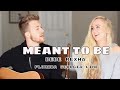 Bebe Rexha ft. Florida Georgia Line - Meant to Be (cover by Lindee Link & Zach Nelson)