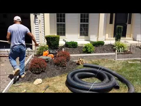 how to install aco drain