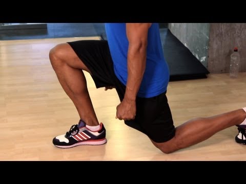 how to perform lunges