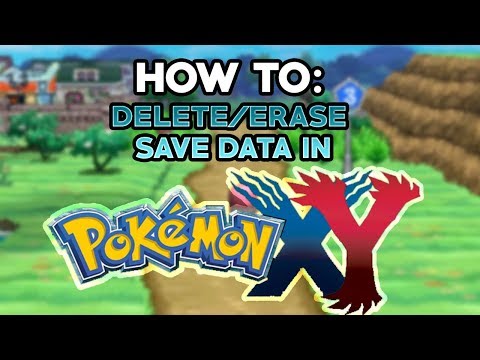 how to restart x and y pokemon