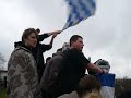blau weiße fahne