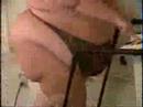 Fat Lady On Treadmill