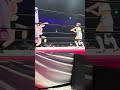 真拳空勝が宮本もかの羅生門、長野じゅりあの脇固めの関節技の共演を見せる 東京女子プロレス「GRAND PRINCESS '24」 2023年3月31日  #宮本もか #長野じゅりあ #tjpw