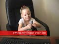 Very cute 4 year old teaching us oldies all about technology