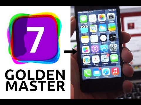 Install + Hands On: iOS7 GM – Golden Master (Available now)