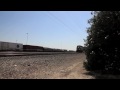 UP Frieght with ES44AC locomotives - Fresno, CA