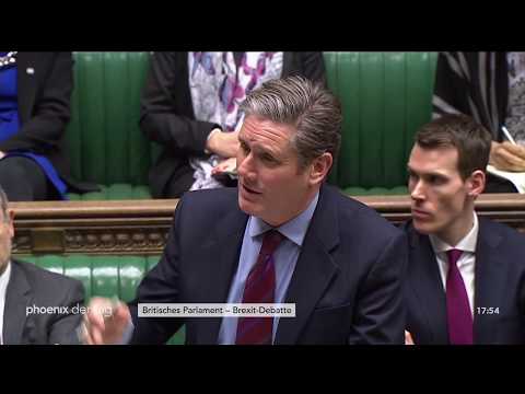 Brexit-Debatte im britischen Unterhaus am 24.01.19