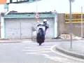 Vespa PX Scooter wheelie UK