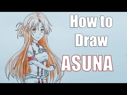 how to draw asuna