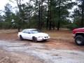 running over a car at home