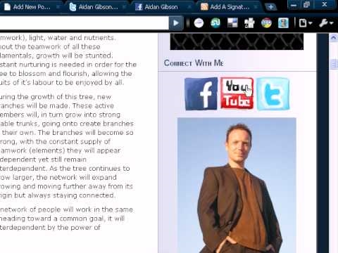 How To Put Social Media Buttons On A Wordpress Blog ***VIDEO*** 0 How To Put Social Media Buttons On A Wordpress Blog ***VIDEO***