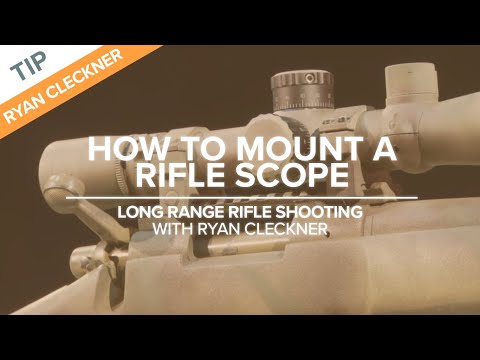 how to adjust scope on a rifle