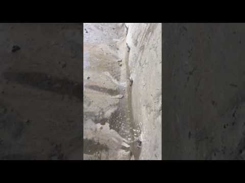 איטום תפר יציקה מחדיר מים עם חומר הזרקה מתוצרת DE NEEF