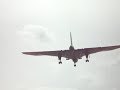 Farnborough Air Show 2008. Vulcan landing Farnborough Air Show 2008. Vulcan landing