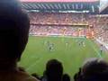 Leicester v Charlton 2007, Crowd singin Gerry Taggart