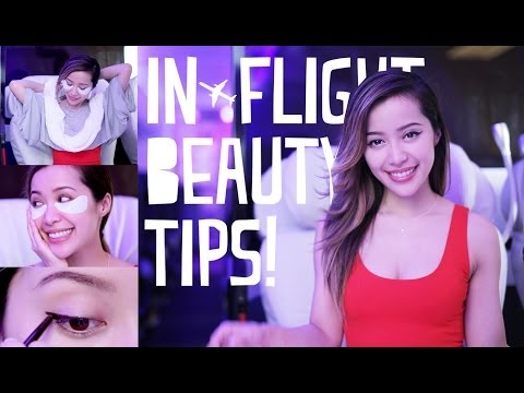 Travel Friendly In-Flight Beauty Tips