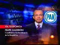 Debate: López Dóriga entrevista a Felipe Calderón