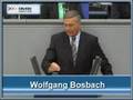 Wolfgang Bosbach zur Inneren Sicherheit