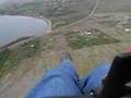 Gliding under the clouds