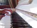 avezzano,l'amore(sonora)al piano forte con un solo dito
