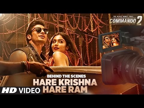 Commando 2: Making of Hare Krishna Hare Ram | Vidyut Jammwal, Adah , Esha | Armaan Malik,Raftaar