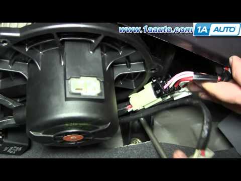 How To Replace Install AC Heater Blower Fan Motor 2001 06 Hyundai Elantra