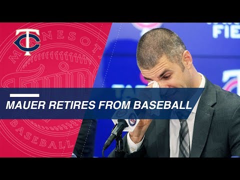 Video: Joe Mauer's retirement press conference