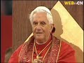 Papa Bento XVI com os Jovens na Jornada Mundial da Juventude 2008