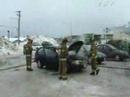 Car fire Champlain Mall , Dieppe New Brunswick