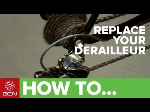 derailleur - Replacing and adjusting your rear derailleur to make sure that your gears are shifting correctly is a relatively easy task when you know how. Follow GCN on Y...