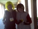 Guy love with Matt and Mello at the Kin - Yoobi Con