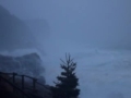 flatrock newfoundland huge sea on