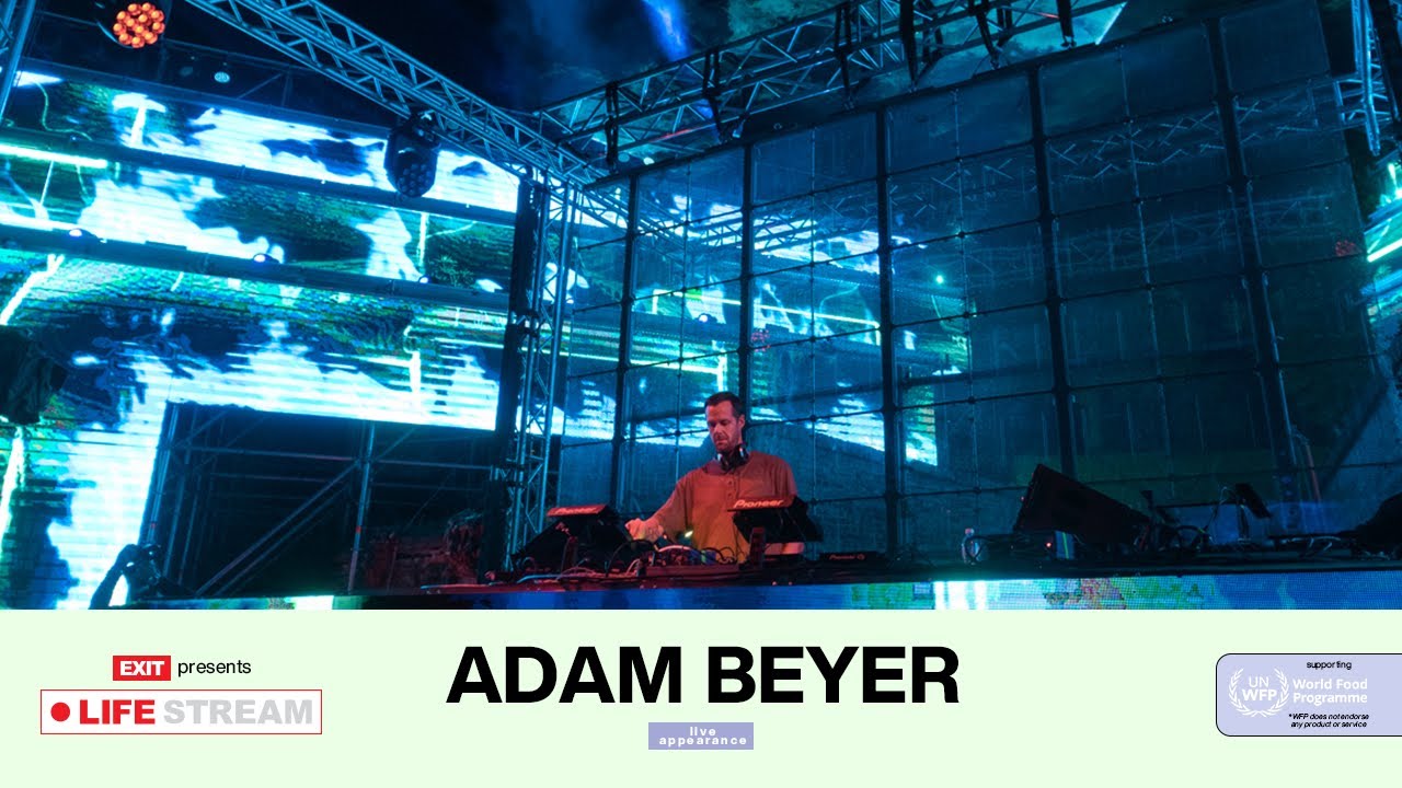 Adam Beyer - Live @ Exit Life Stream 2020
