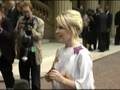 Kylie Minogue at Buckingham Palace