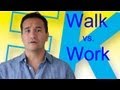 「Siriのために」walkとwork本当の英語発音を勉強しませんか？