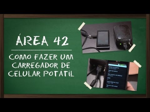 portátil - http://www.tecmundo.com.br/area-42/26532-area42-como-fazer-um-carregador-de-celular-portatil.htm Quando mais precisamos do celular ele fica sem bateria! Para...