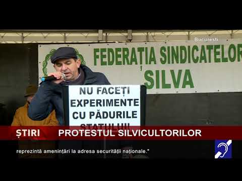 Protestul silvicultorilor