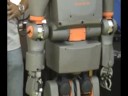 Reem-B was walking by the CampusBot