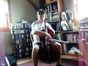 Nausica themes on cello -composed by Joe Hiashi
