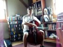 Nausica themes on cello -composed by Joe Hiashi