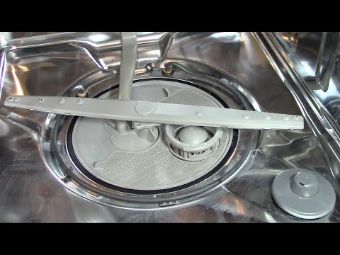 how to clean a zanussi dishwasher