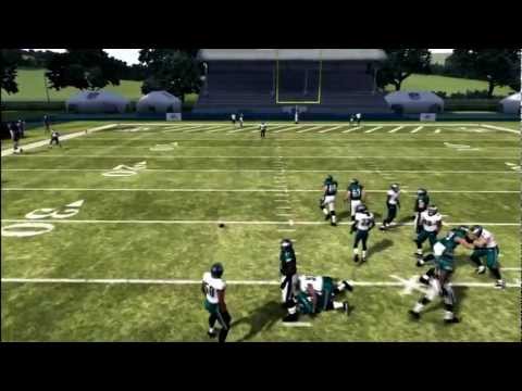 madden 12 tips - In this video ill show you how to make a less than average to an average QB play much better with a little trick that wont take you long to learn.