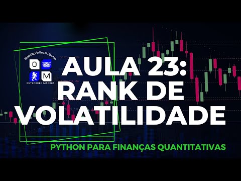 Aula 23 - Rank de Volatilidade - Volatility Rank - Python Finanças Quantitativas