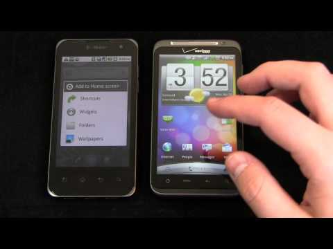 T-Mobile G2x vs. HTC ThunderBolt Dogfight Part 1